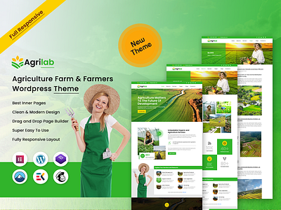 Agrilab - Agriculture Farm & Farmers WordPress Theme agriculture templates