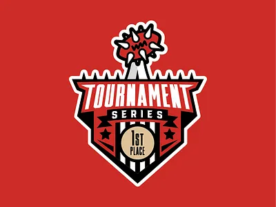 NAFF Tournament Pins Concepts blood bowl branding design gamesworkshop ice hockey illustration logo logos naff sports sports branding vector