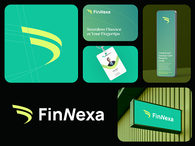 Finnexa - Branding Design Project animation brandcollateral branding creativedesign graphic design identitydesign logodesign minimalistdesign typography