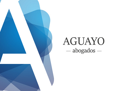 Aguayo abogados abogados branding desi design graphic design identity logo ui ux