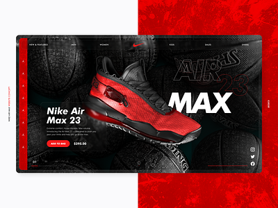 Nike Air Max 3d model 3d 4d air max cinema 4d design figma model nike product product design redshift sneakers ui ux visualization web web design