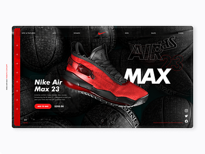 Nike Air Max 3d model 3d 4d air max cinema 4d design figma model nike product product design redshift sneakers ui ux visualization web web design