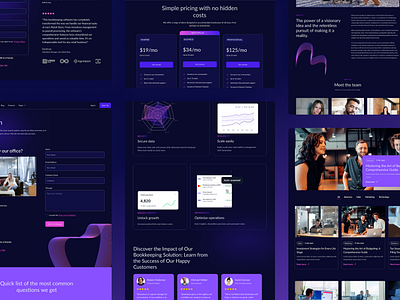 ‘Seventeen’- a SaaS Webflow template landing page saas saas landing page ui design web design webflow webflow design