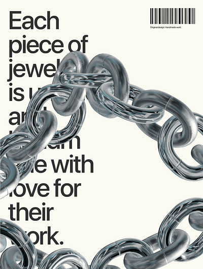 Poster concept for a jewelry store 3d design graphic design poster poster concept