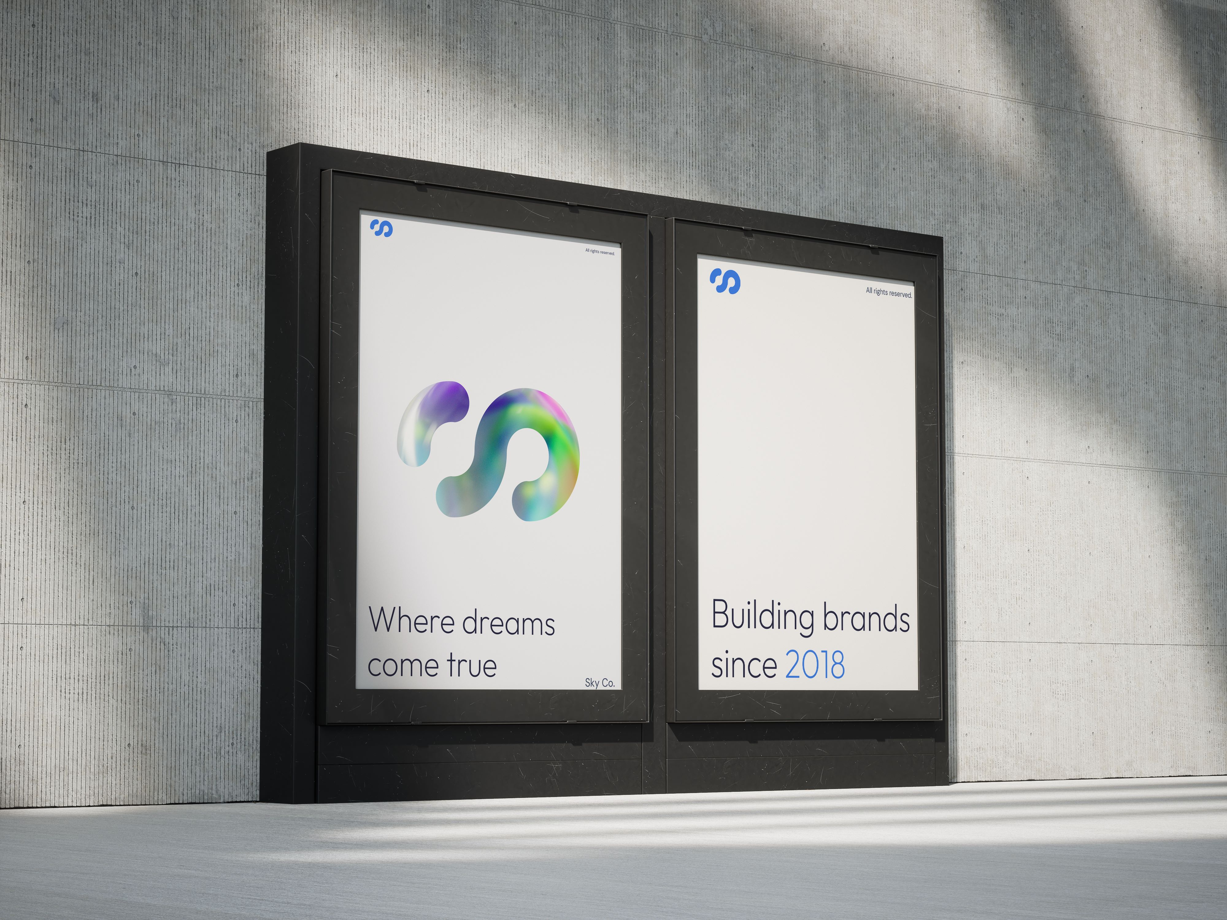 Sky Visual Identity adobe branding creative design graphic design illustration logo minimal ui vector