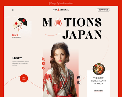 Food animation branding fashion food graphic design japan motions japan traditional ui web website