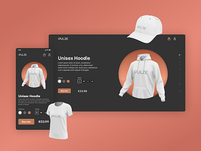 Loyalty shop 3d branding design ecommerce merchandise mobile ui uxui design web