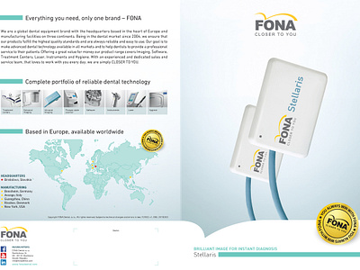 FONA by Sirona, RTG Stellaris catalogue, medical dental dental fona medical rtg sirona stellaris