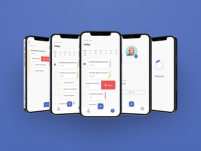 Personal Planner appdesign calendar dailyplanner designinspiration efficiency getorganized personalplanner planner plannerapp planningtools productdesign productivityapp simpleplanner taskmanagement timemanagement todolist uiux userexperiance userexperience