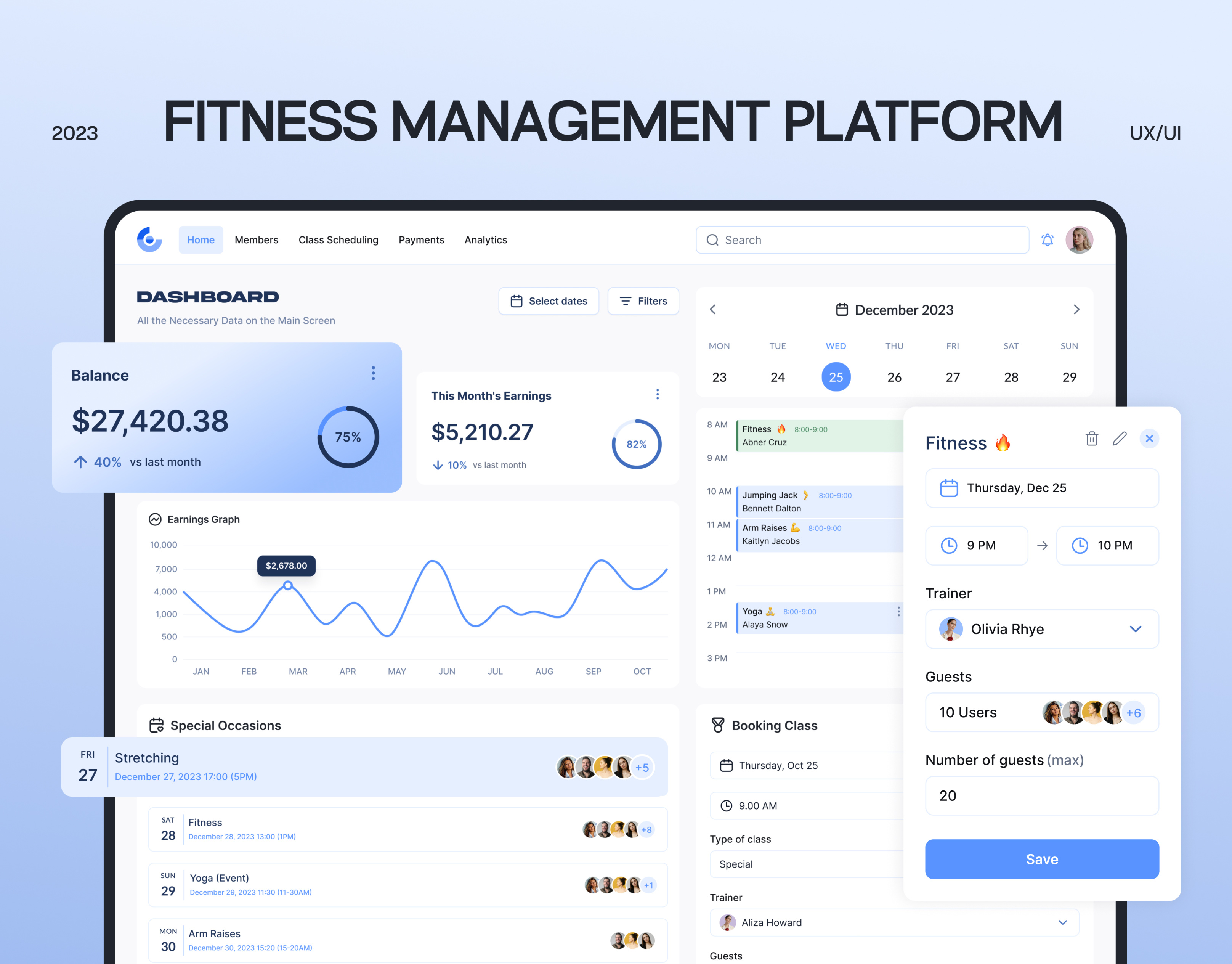 🏀 Gym Management SaaS Platform | CRM Dashboard Sports Web App admin panel admin panel design dashboard dashboard design management management app design mobile app design saas saas design saas platform saas platform design scheduling sports app design ui uiux ux web app web application design web design web platform design