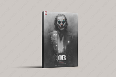 JOKER BOOK COVER DESIGN black book bookcover branding graphic design illustration logo vector