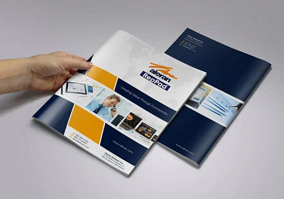 Corporate Brochure Design branding graphic design