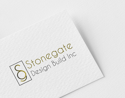 Stonegate Design Build Inc Logo Concept