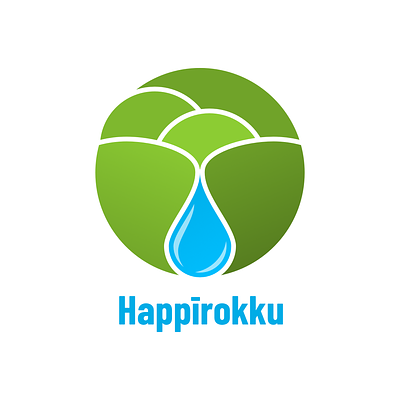 Hydroponics company logo brand graphic design logo vector