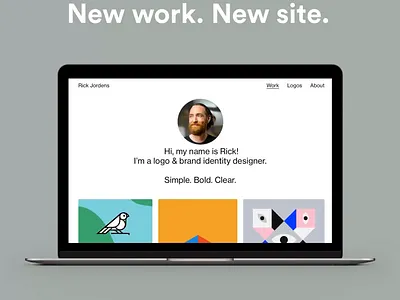 New work. New portfolio website. branding dutch logo portfolio ui ux webdesign website