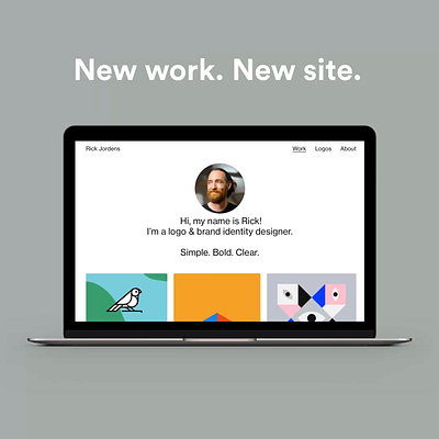 New work. New portfolio website. branding dutch logo portfolio ui ux webdesign website