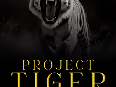 PROJECT TIGER POSTER DESIGN branding design designs graphic design logo