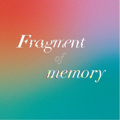 Fragment of memory - Logo graphic design