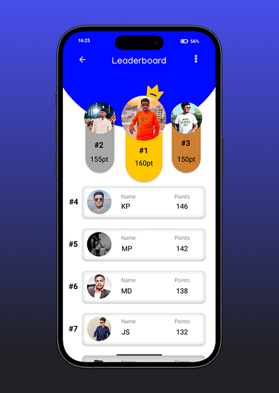 Leaderboard Design dailyui figma graphic design leaderboard ui