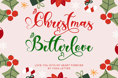 Christmas Betterlove christmas easter handwritten invitations kdp procreate santa spring sublimation svg valentine wedding winter