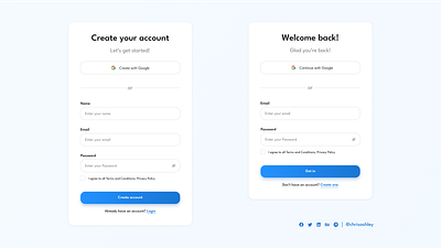 Sign Up/ Sign In Page dailyui ui