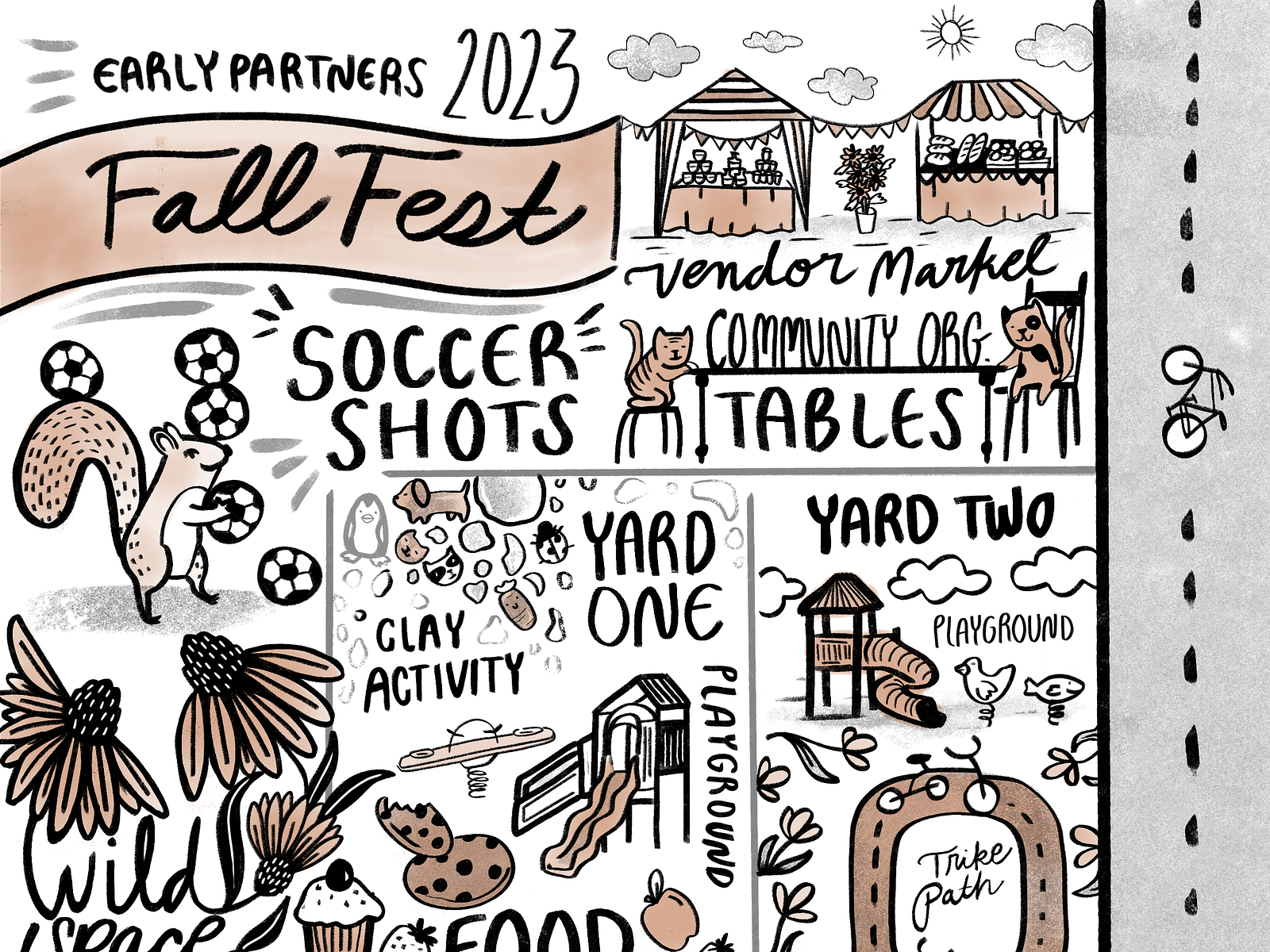 Festival Map by Alexa Younger Vocke on Dribbble