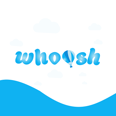 Whoosh Logo branding dailylogochallenge logo