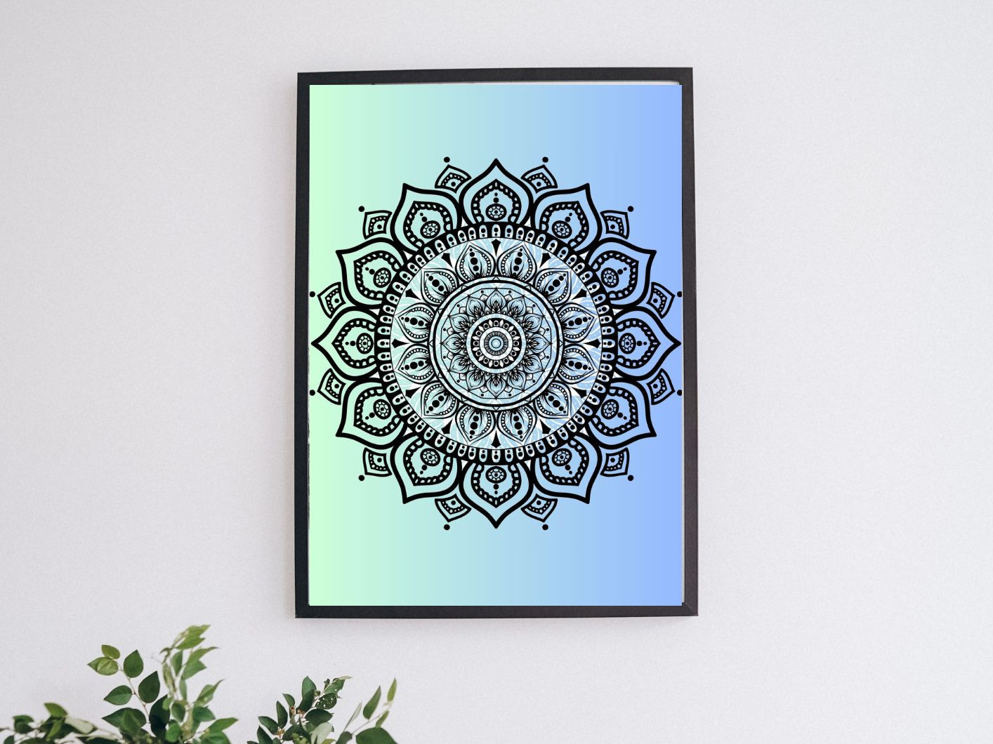 Mandala themed wall hanging by Its me on Dribbble