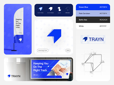 Trayn Brand Identity Redesign by Youthmind 2023 2024 brand design brand guideline brand identity brand identity design branding business card graphic design idea logo identity design logo design logo type trayn brand identity visual identity youthmind