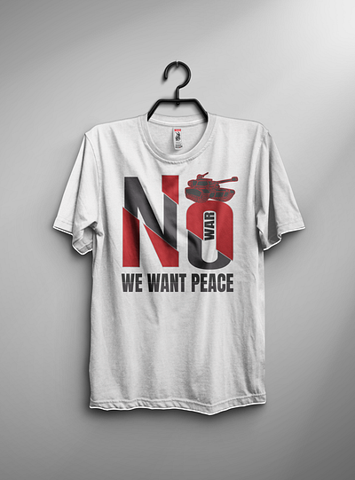 No War T-Shirt Design dont no war tshirt design we want peace