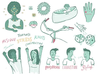 The Regulated Classroom 8th Printing design illustration vector