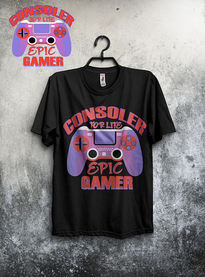 Gaming T-Shirt Design t shirt design