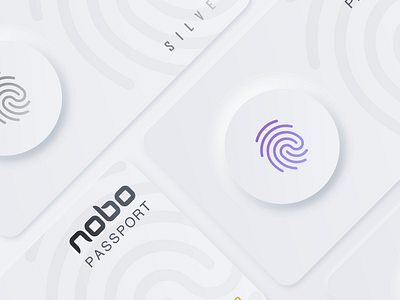 NOBO Passport banking cardart carddesign creditcard designinspiration designtrends digitalcurrency digitaldesign digitalwallet finance financialtechnology fintech innovation neumorphicdesign neumorphism paymentcard privilegecard virtualcard