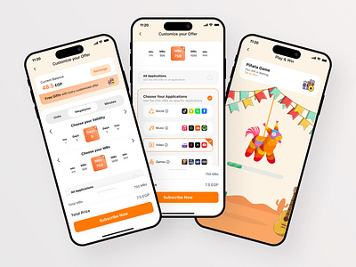 Customize your Offer - Piñata Game animation game game ui piñata ui