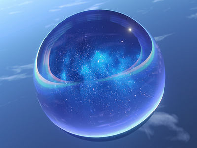 Galaxy Ball 3d