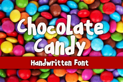 Chocolate Candy Font cartoon comic design display font font font design graphic graphic design hand drawn font hand drawn type hand lettering handwritten headline lettering logotype text type design typeface typeface design typography