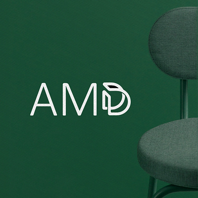 Amd Logo Design brand branding businesscard chairlogo furniturelogo graphic design identity logo logodesign logotype