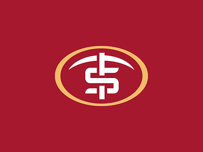 San Francisco 49ers Logo Concept 49ers branding design football graphic design logo nfl san francisco team logo