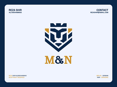 M&N Logo Design Project branding graphic design identity logo visual visualidentity