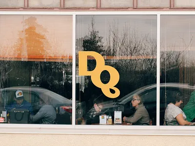 30 Days of Rebrand | Dairy Queen branding dairy queen design food design foodmarketing graphic design illustration logo logo design rebrand typography vector