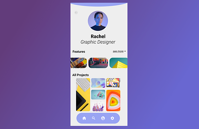 #DailyUI006 - User Profile Design app dailyui design user profile