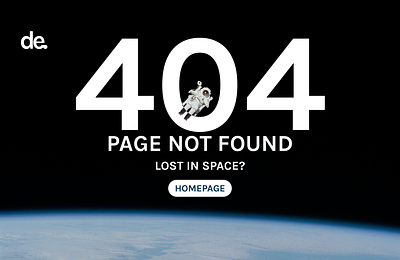 404 Page - Web Design 404 404error dailyui design