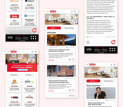 Home store Ideo Mobile app design graphic design home store ui ux