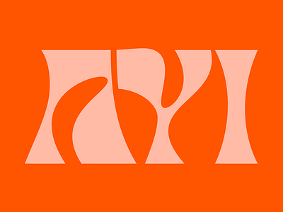 Ayi Logo brand design branding expressive funky logo logotype modern simple wordmark