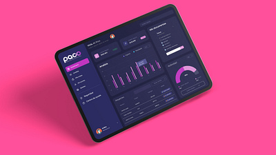Paco Dashboard Proposal app design graphic design ui ux