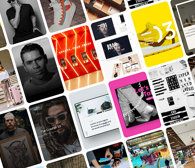 My Portfolio Snapshot / Moodboard Early 23 brand branding design graphic design ux website