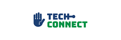 Tech Connect - Charity Program branding charity connect graphic design hand handouts tech