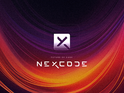 Nexcode - Branding brand branding business code customer centric design development font font mark future futuristic innovation logo logomark realm