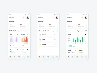 Home - MedTech App app ui ux