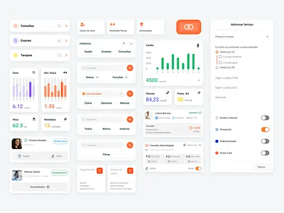 UI Components - Medtech components ui ux